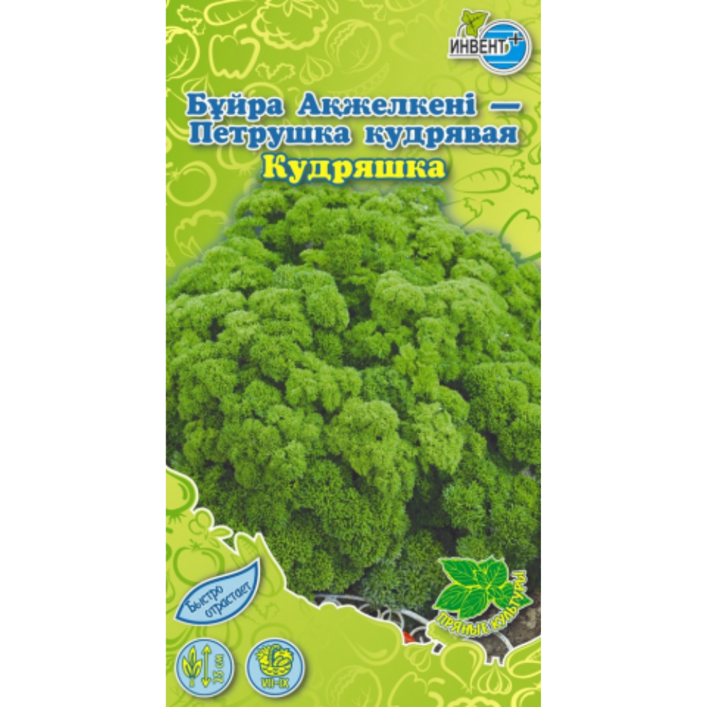 Семена Петрушка кудрявая Кудряшка Инвент+