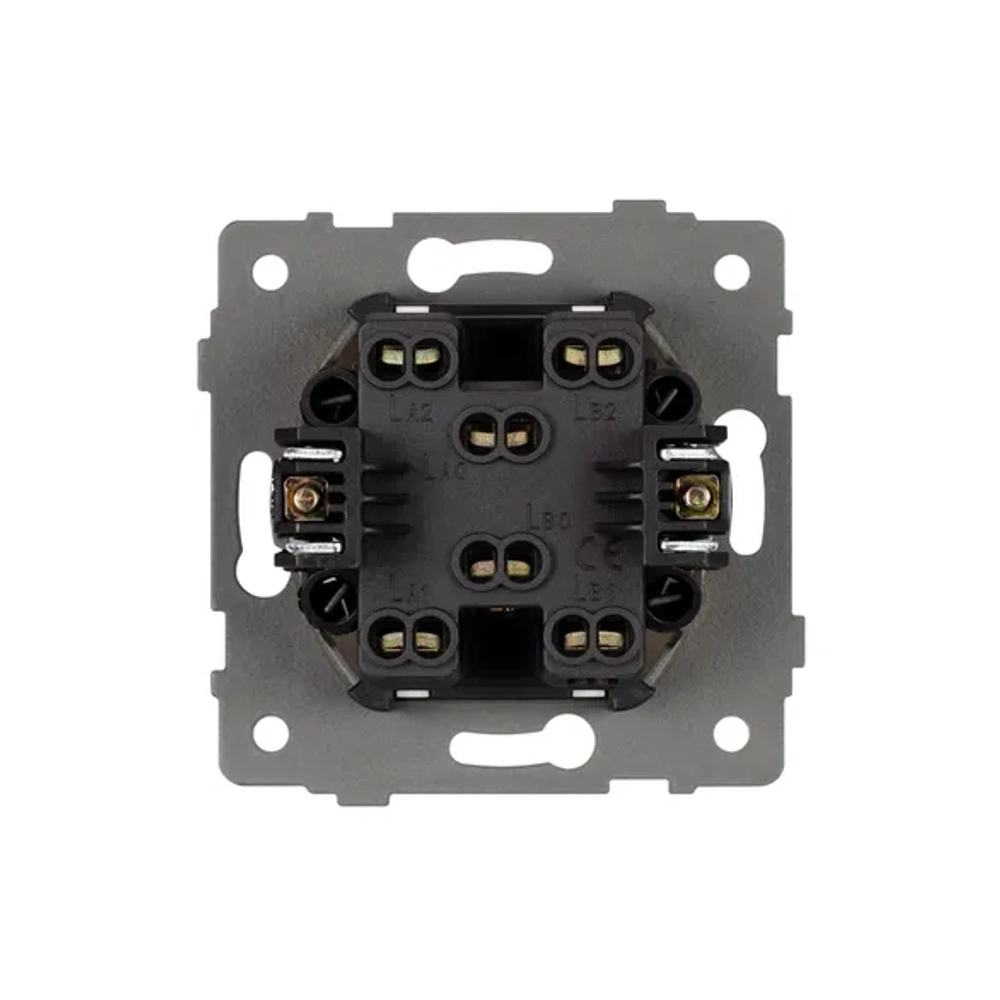 Механизм выключателя одноклавишный перекрёстный SWT-MKX1-PL-WH-V (250V, 10A) (Arlight, -) 049875