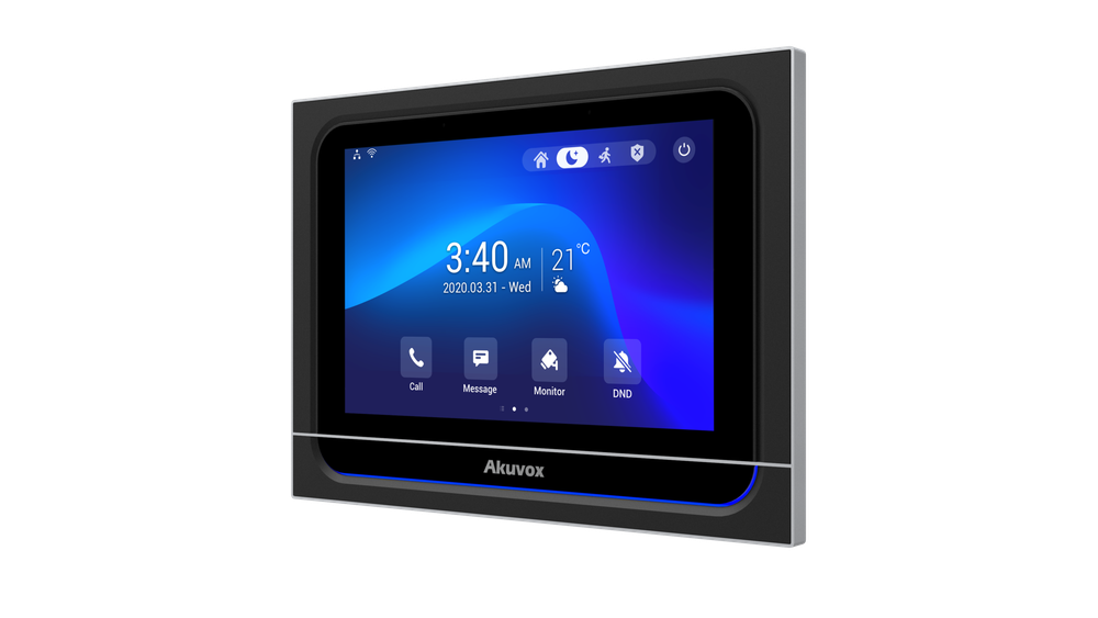 Akuvox X933W (ЧЕРНЫЙ) Android SIP indoor wall monitor