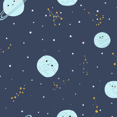 Космос милые планеты созвездия звезды