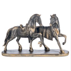 ФИГУРКА ДЕКОРАТИВНАЯ "ЛОШАДИ" 29*10*17,8 СМ
