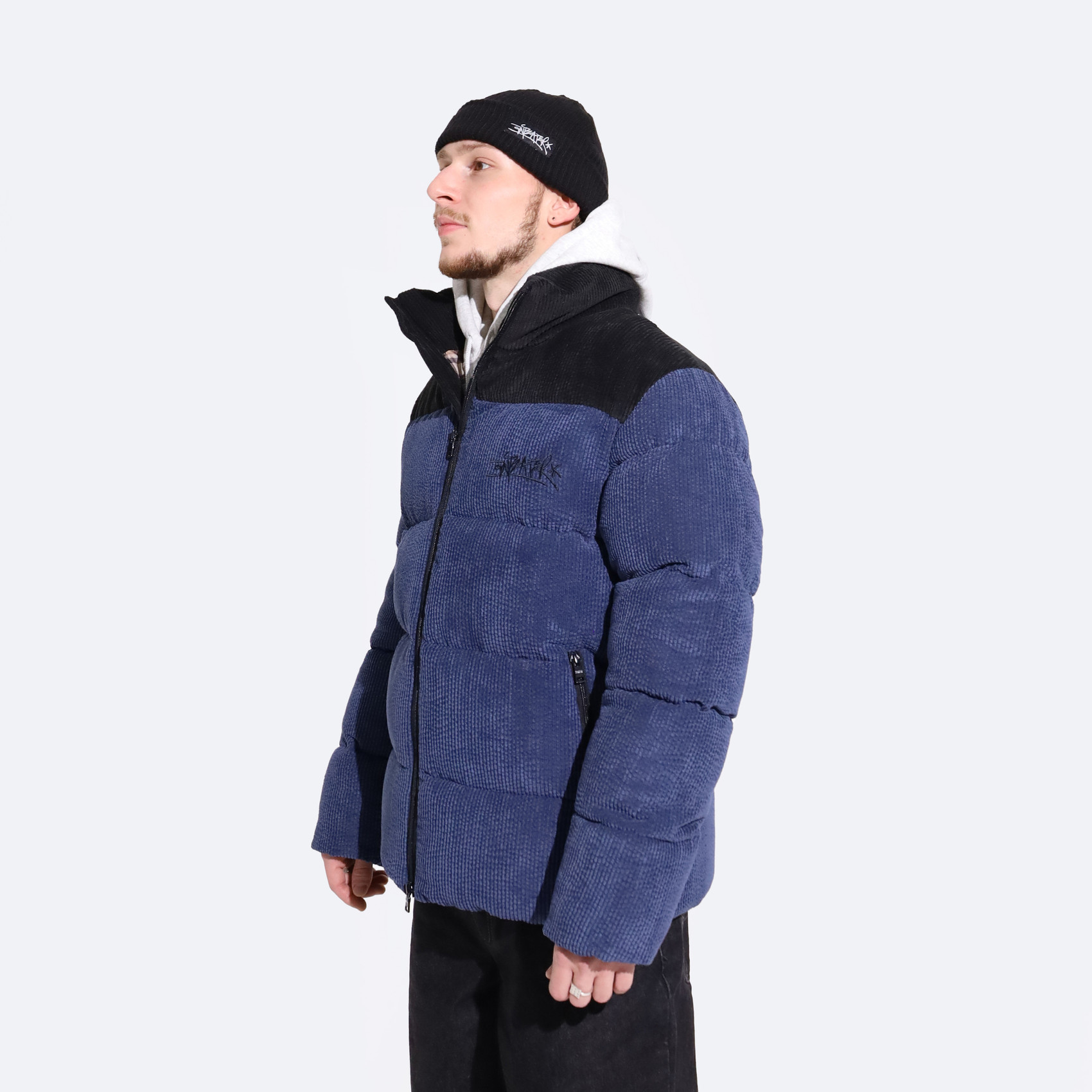 Куртка Anteater Downjacket (velvet-combo-navy) артикул:6lzKa5sWgiwCbgz4qTJJV0 - купить в магазине Дайс