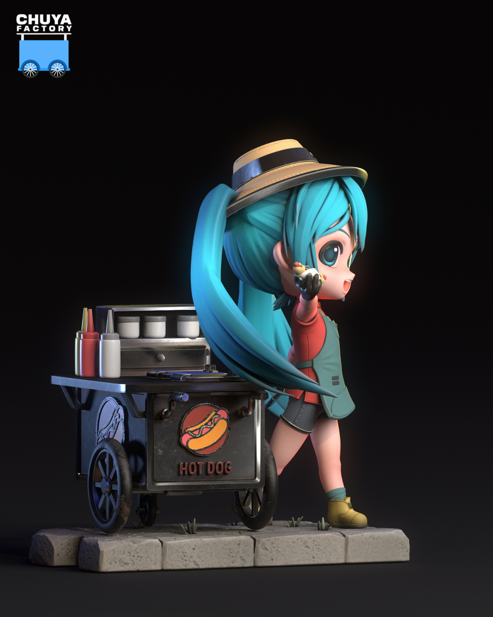 Фигурка Мику Хацунэ Hatsune Miku Vocaloid