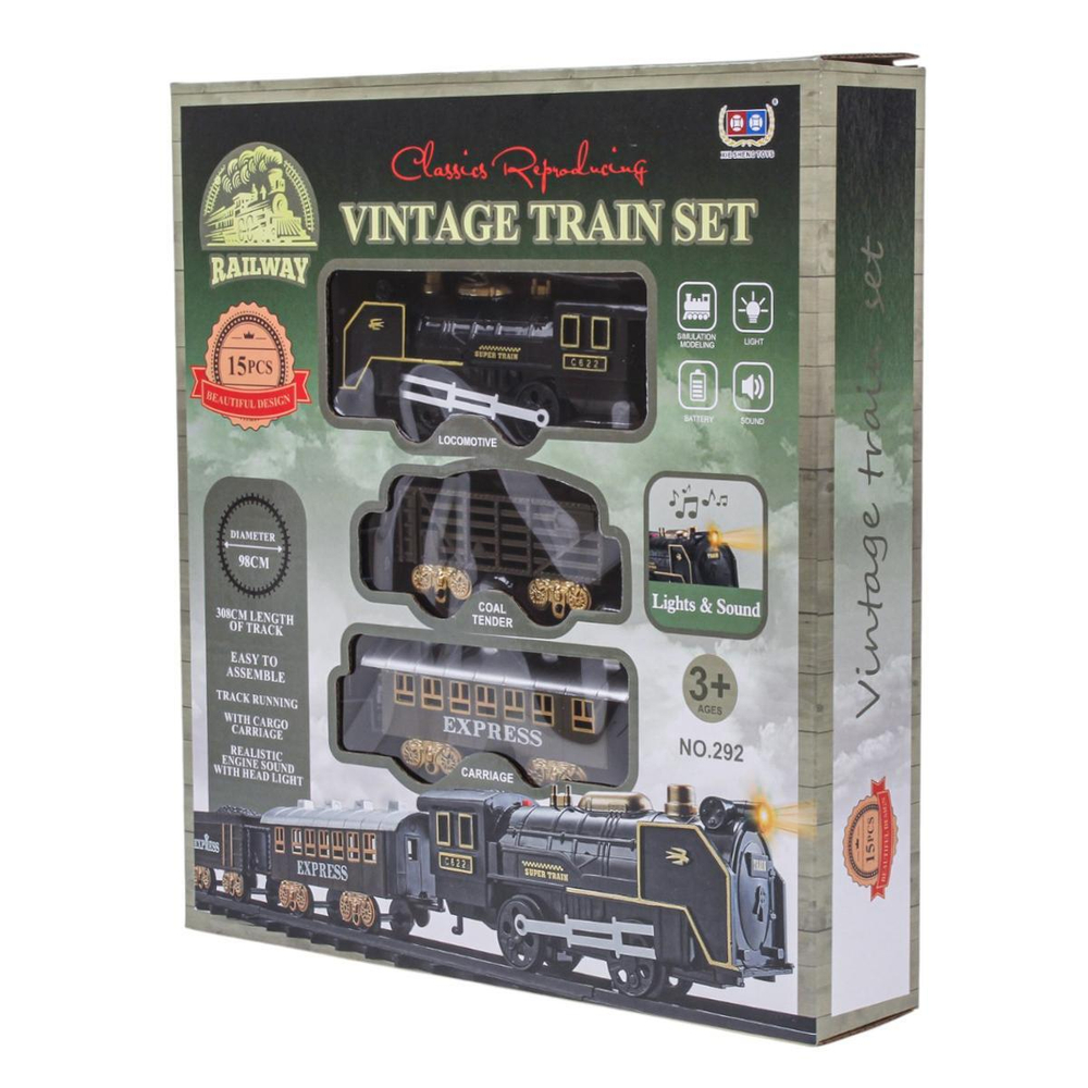 Железная дорога на бат., коробка 292