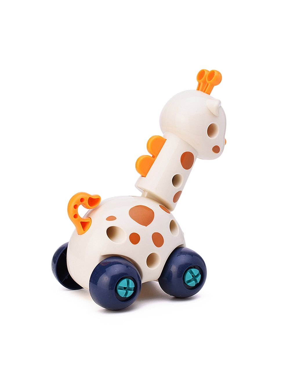 Конструктор пластмассовый Жирафик с отвёрткой