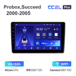 Teyes CC2L Plus 9" для Toyota Probox, Succeed 2014+