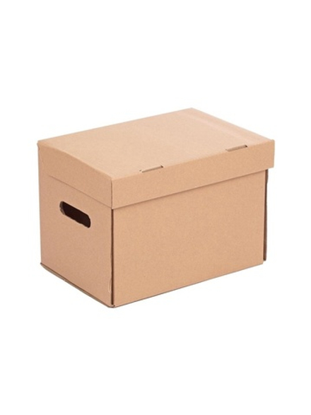 Коробка для хранения, офисная, крафт, 325×325×235 мм