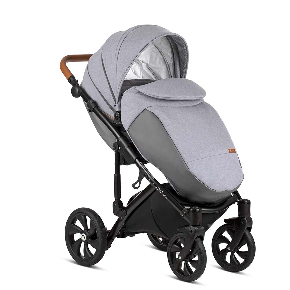 Коляска 2 в 1 Tutis Viva Life New 2019 №074 SLEET (Серый)