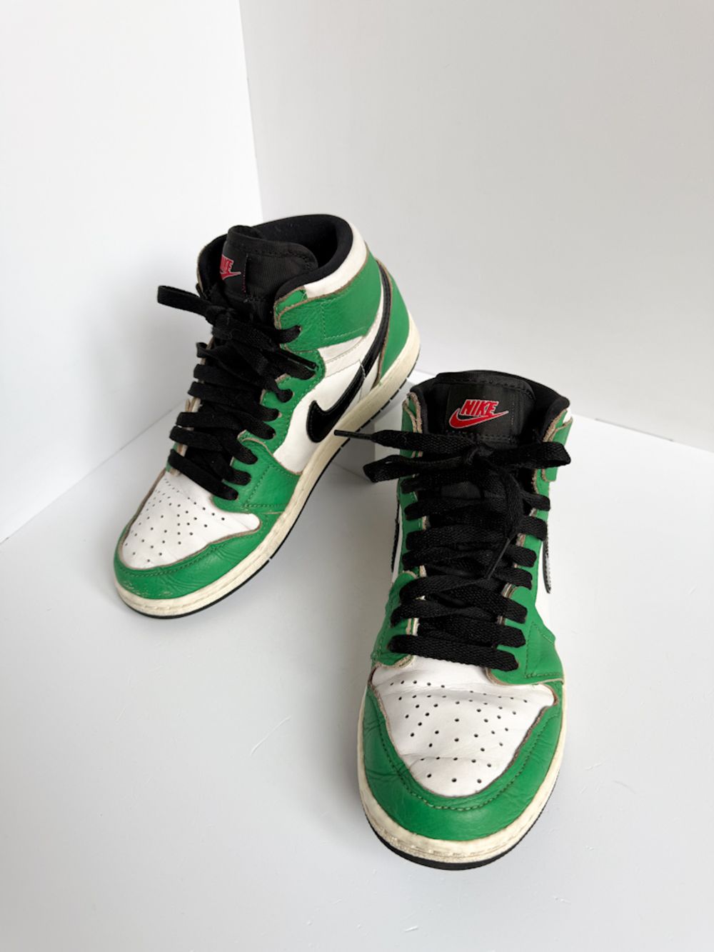 Кожаные кеды Nike Air Jordan, 35