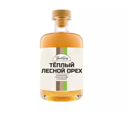 Сироп "Теплой лесной орех"