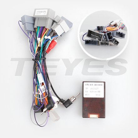 Комплект рамки с разъёмами 9"+can Honda Accord 8 2008-2012 - Car-Smart 7177