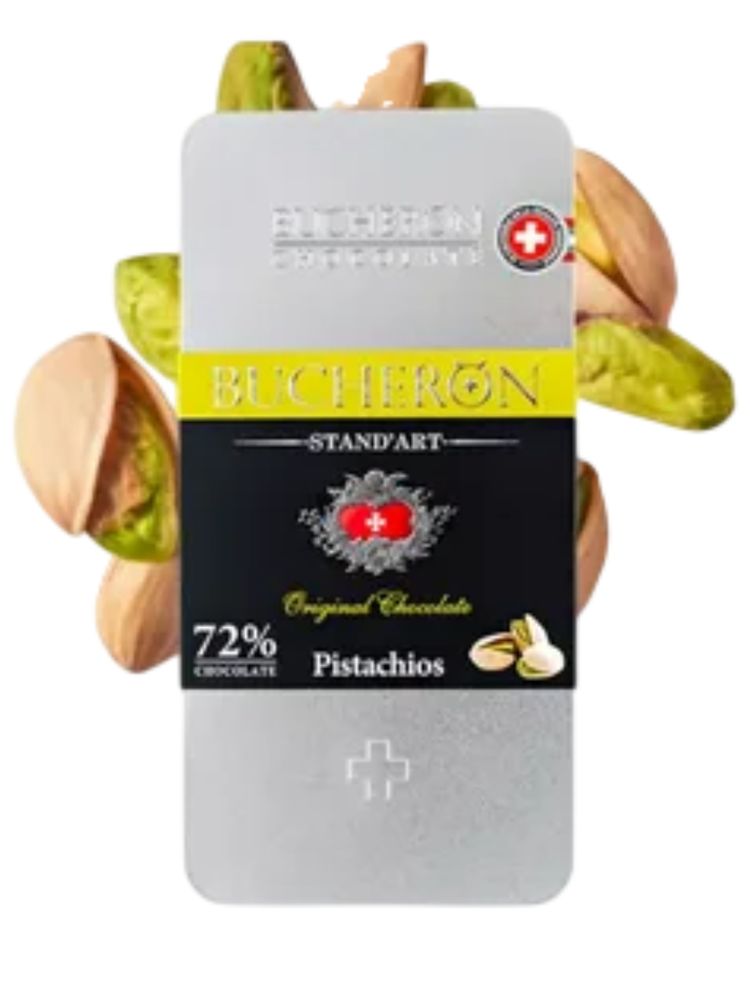 Шоколад горький Bucheron Standart с фисташками 100 г x 2 шт