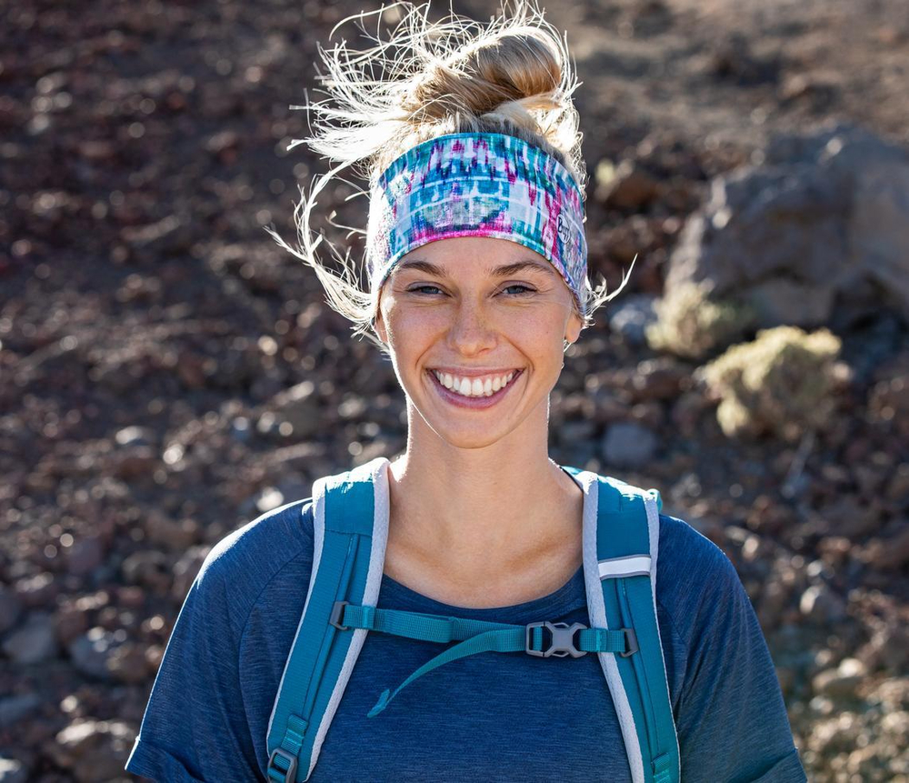 Повязка Buff CoolNet UV+ Headband Dogun Multi, артикул 122627.555.10.00