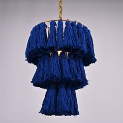 Подвесной светильник TASSEL Синий