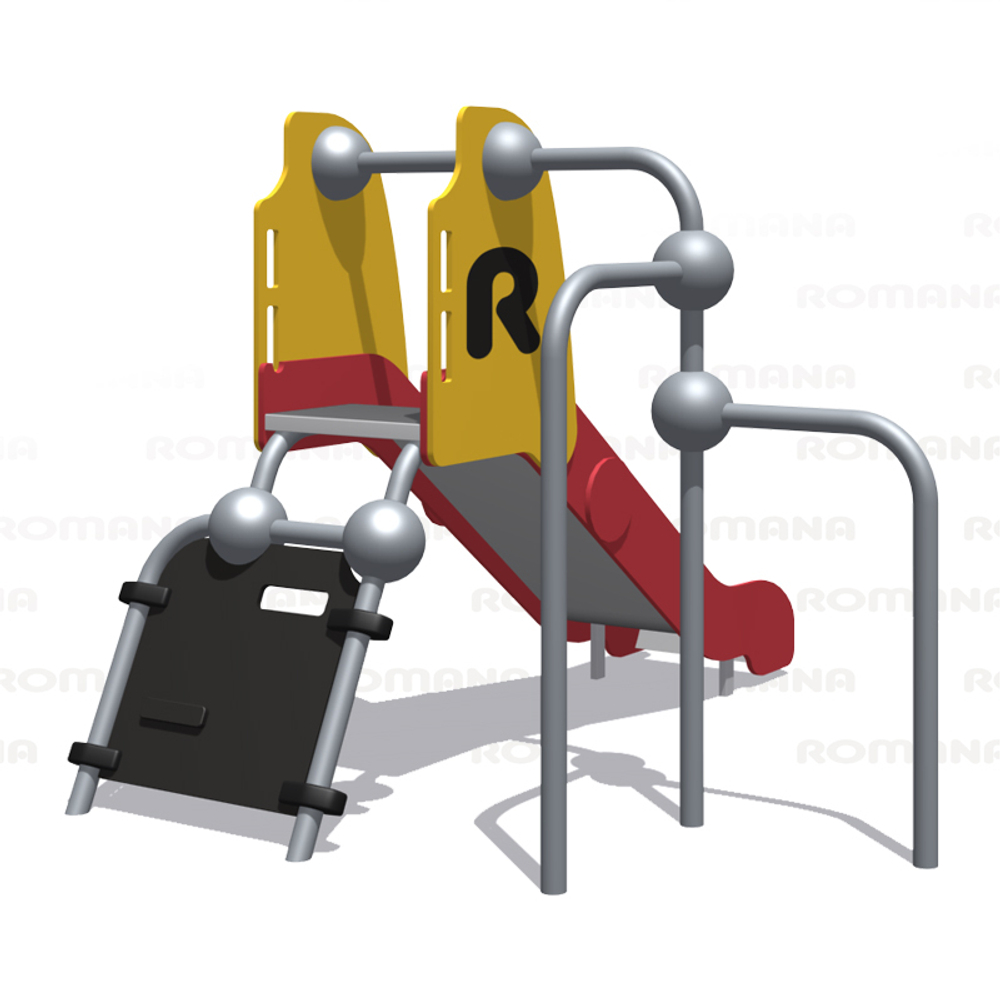 Детский спортивно-игровой комплекс с горкой серия "Сфера" Romana 057.05.00