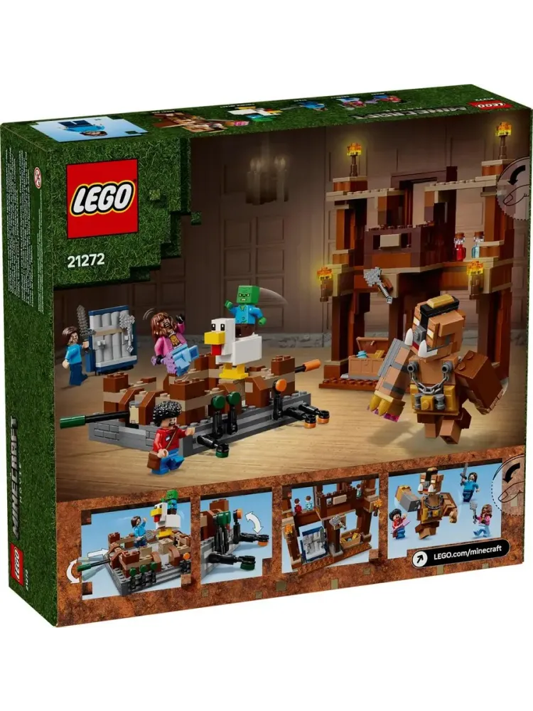 Конструктор Minecraft 21272 Боевой ринг в лесном особняке