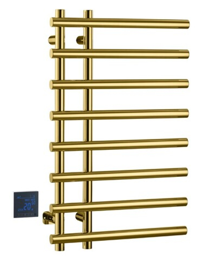 Полотенцесушитель электрический сухой 50x80 Boheme 722-G золото