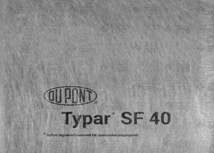Геотекстиль TYPAR тип SF 40 5,2х150м, м2
