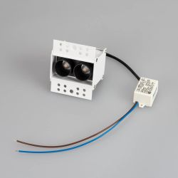 Светильник MS-ORIENT-BUILT-TRIMLESS-TC-S38x67-5W Warm3000 (WH-BK, 30 deg, 230V) (Arlight, IP20 Металл, 5 лет) 031923