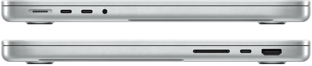 Ноутбук Apple MacBook Pro 14" A2442 (MKGR3X/A) 14"/Apple M1 Pro/RAM 16GB/SSD 512GB/14 Core GPU/3024*1964/Retina/Mac Os/Подсветка кл-ры: нет/серебристый. Состояние: B1