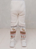 Рейтузы вязаные с орнаментом