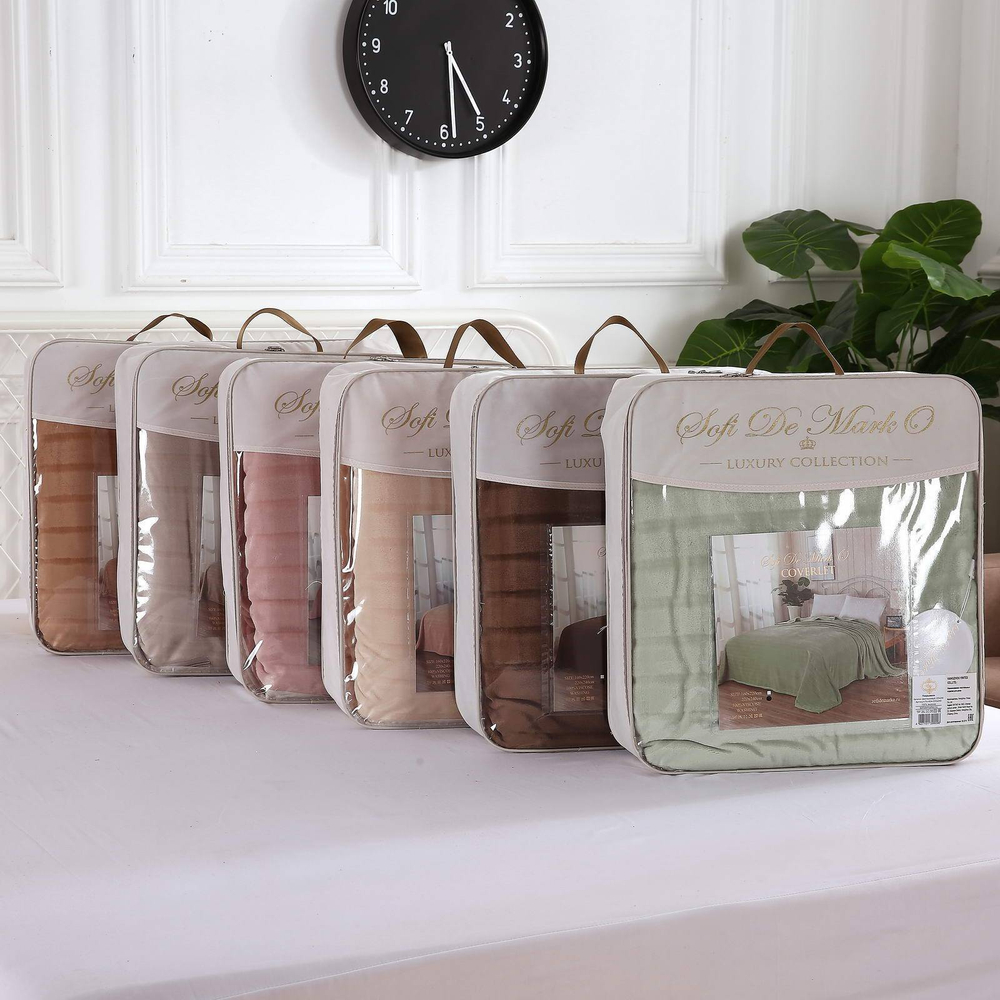 Плед 160x220 Sofi De MarkO Калипсо розовый