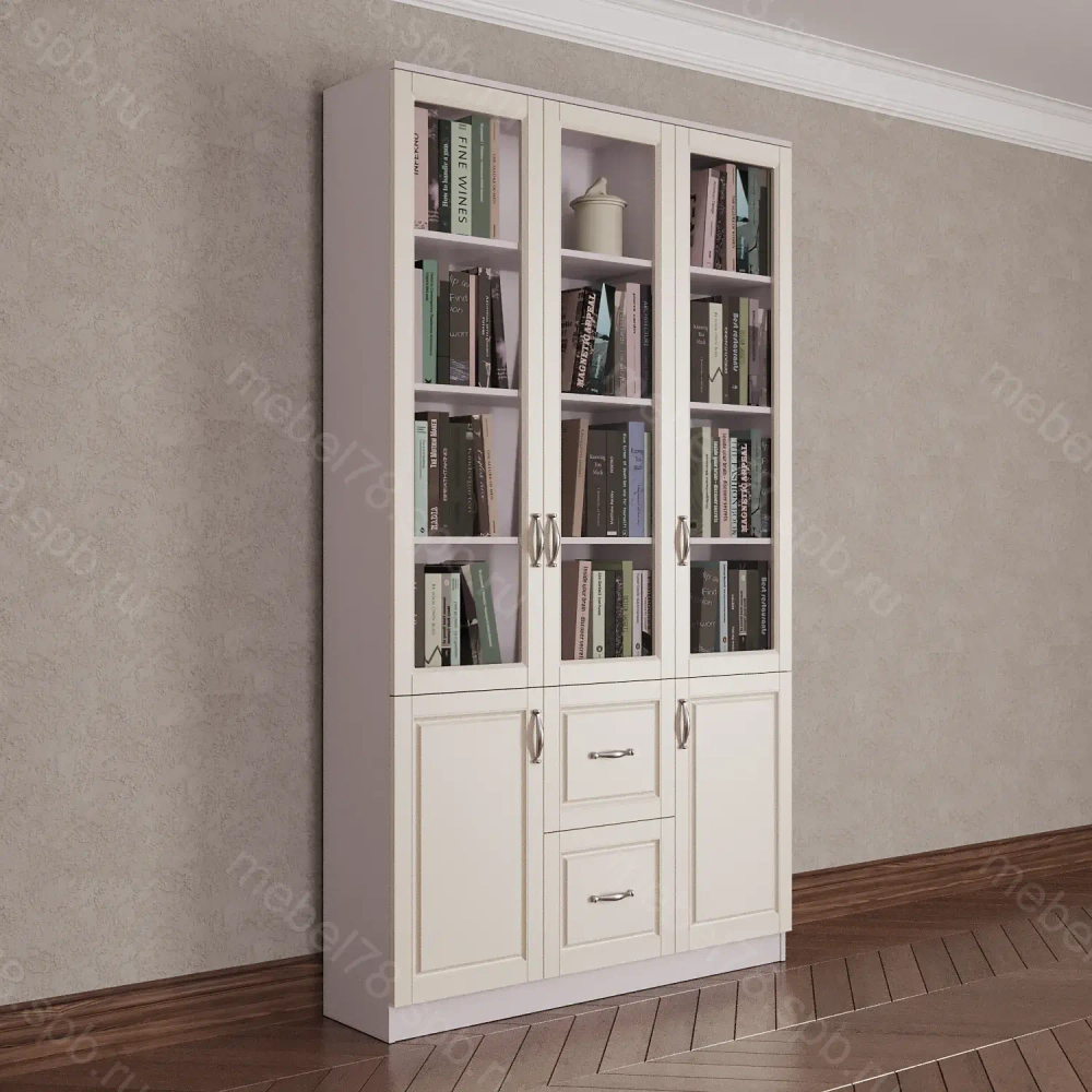 Шкаф книжный 3/4