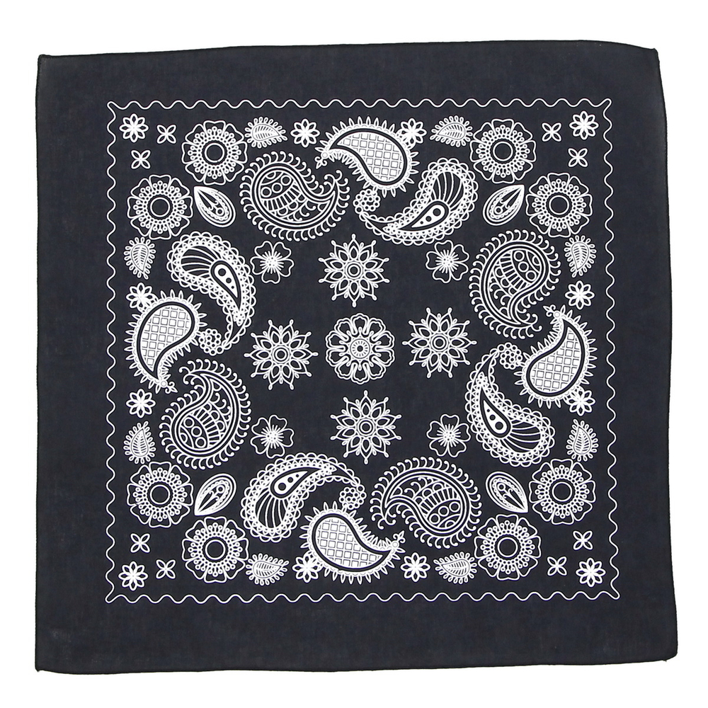 Бандана классическая большой огурец (156)