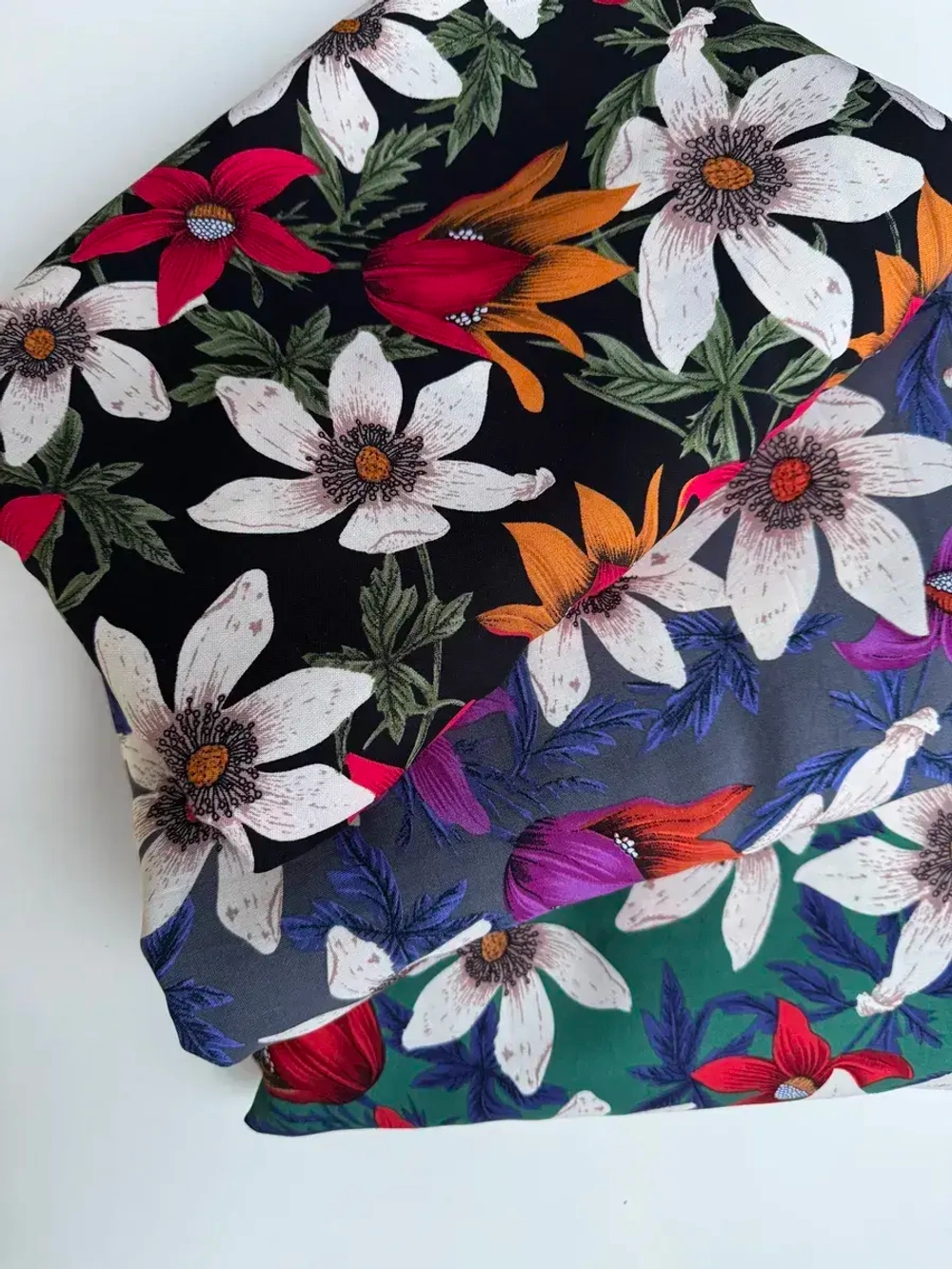 Ткань штапель 2 м для шитья и рукоделия