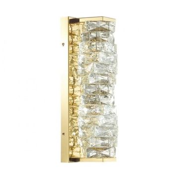 Настенный светодиодный светильник 4999/10WL золото Straza Odeon Light