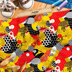 Ткань премиум мембрана кристальные отблески заката