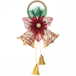 Украшение новогоднее «Звонкие колокольчики» 30*19 см, Золото