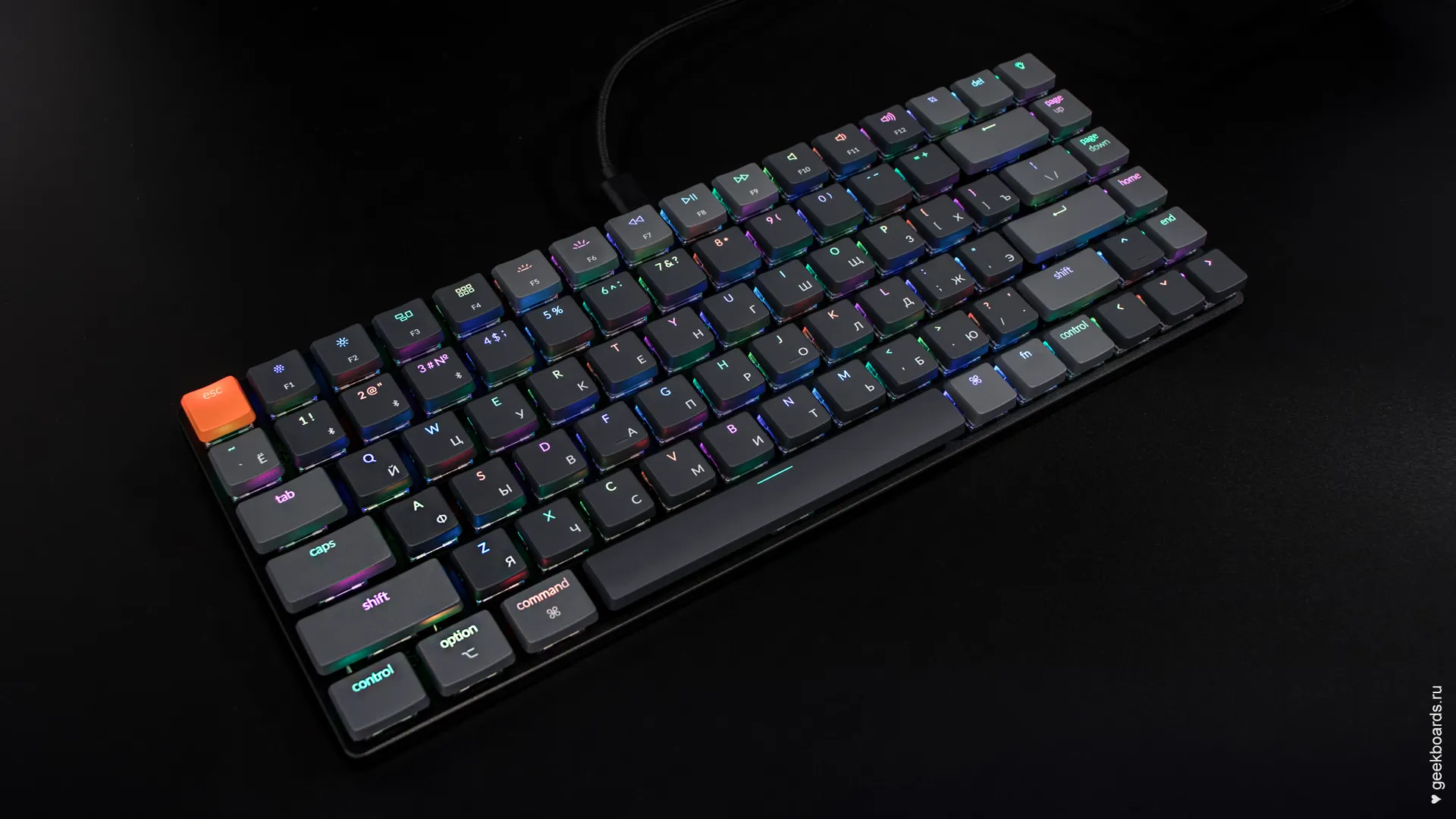 Keychron K3 RGB — купить на сайте профессиональных клавиатур Geekboards