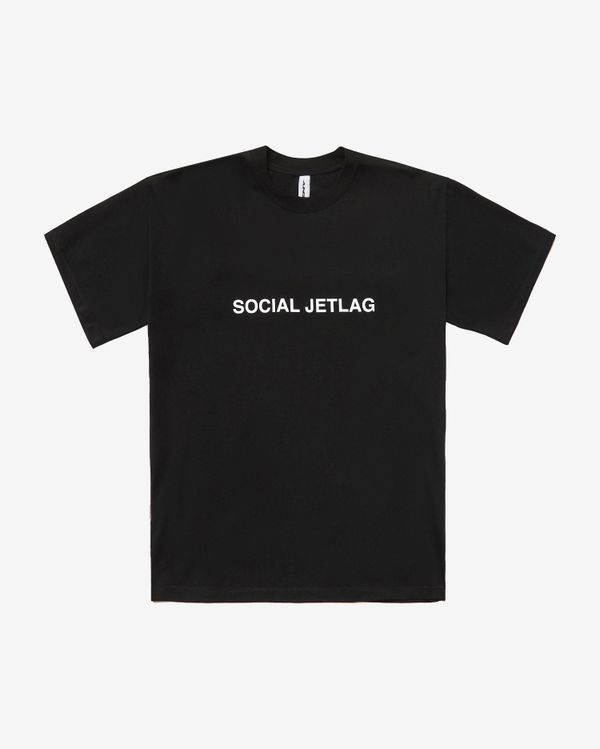 Футболка SOCIAL JETLAG SS22 Черная - фото 1
