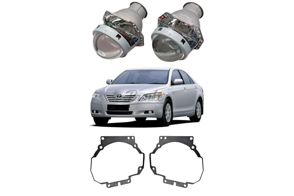 Готовый комплект для замены штатных линз Toyota Camry V40 дорестайлинг 2006-2009