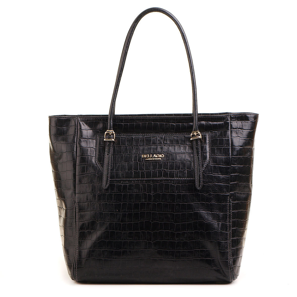 832/10 BG крокодил чер.  (сумка жен.)