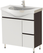 тумба ЮВЕНТА МОНИКА М3-75 zenon белая