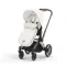 Теплый конверт в коляску Cybex Platinum Footmuff Off White