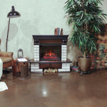 Каминокомплект Real Flame Country Lux Rock 25/25,5 AO с очагом Sparta 25,5