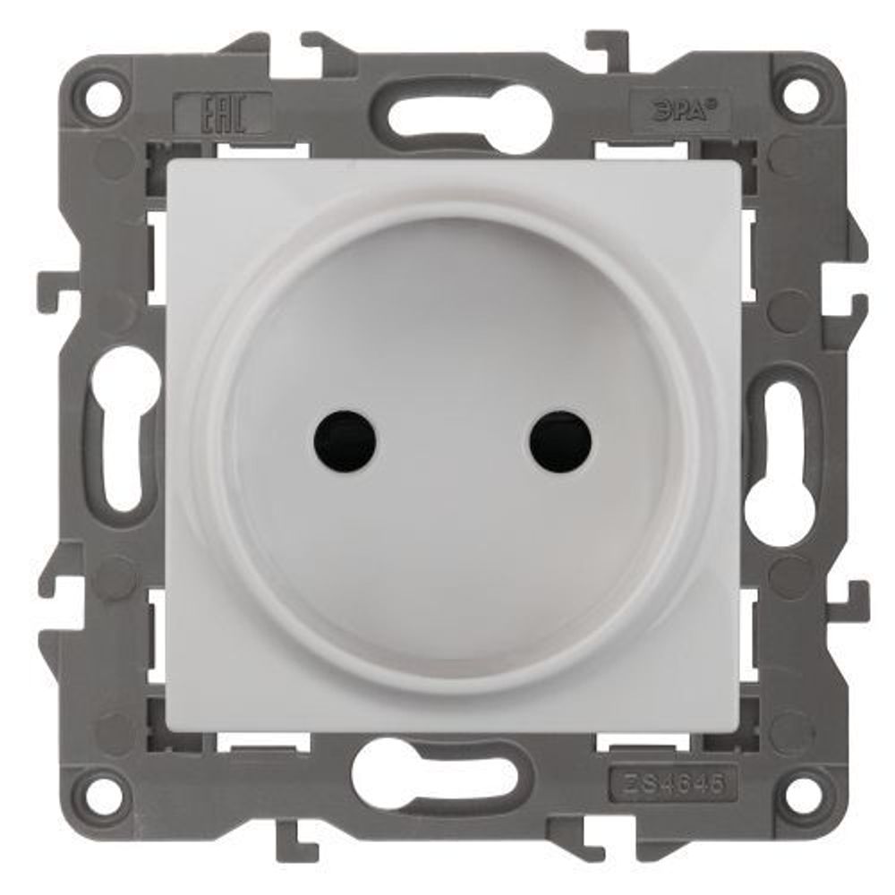 Розетка 1-м СП Эра Elegance 14-2105-01 16А IP20 16AX 250В 2P бел. Эра Б0034284 Розетка 1-м СП Эра Elegance 14-2105-01 16А IP20 16AX 250В 2P бел. Эра Б0034284