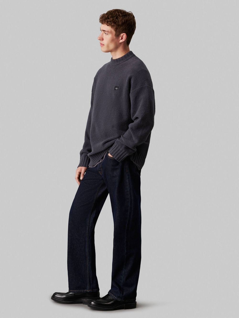 Свитер CALVIN KLEIN JEANS - темно-синий(J30J326202)