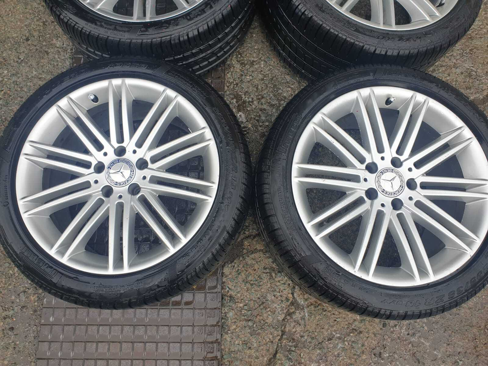 Шины летние Pirelli ZeroRosso 285/35 и 225/40 R18 4шт.