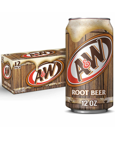 Газировка.  A&W.  Сша