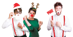 Набор из 20 элементов для вечеринки x-mas booth ver.2