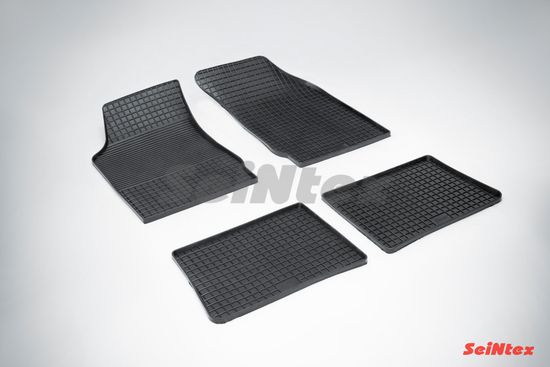 Резиновые коврики в салон Renault Symbol (2002-2008) "Сетка"