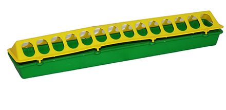 Кормушка для мелкой птицы прямоугольная с круглыми отверстиями МОВ (уп.30)