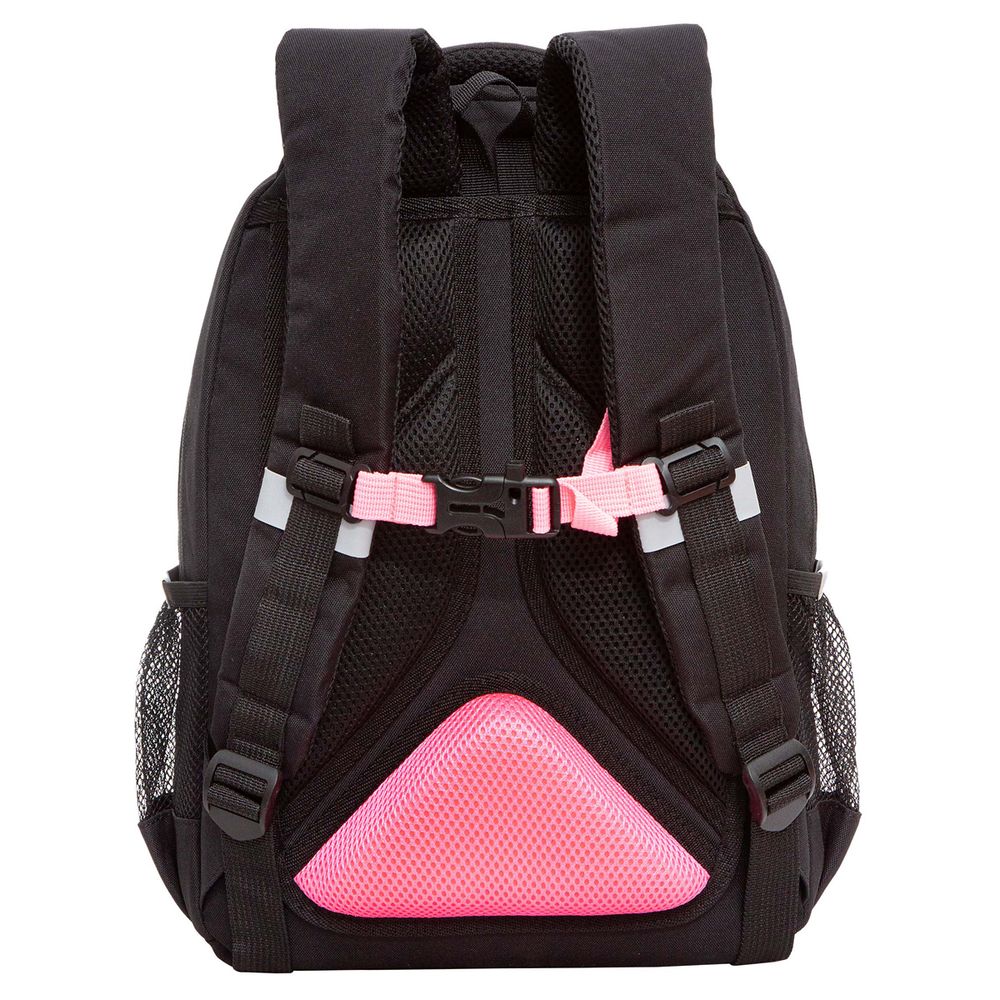 Рюкзак Grizzly, 27*40*20см, 2 отделения, 4 кармана, анатомическая спинка, черный