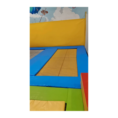 Сетка для батута цветная - плетеная прошитая тесьма (6х4мм) - 427х214см