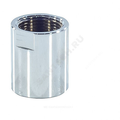 Муфта для полотенцесушителя сталь Ду 20 3/4" хром RCN
