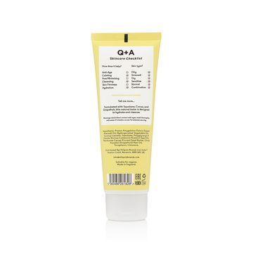 Очищающий бальзам для лица Q+A, с экстрактом грейпфрута, Grapefruit Cleansing Balm, 125мл